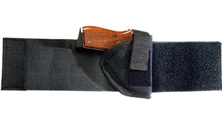 BULLDOG ANKLE HOLSTER RH BLACK - MOST REVOLVERS 2"-2 1/2" BBL