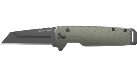 OUTDOOR EDGE RAZOR XD4 3" - FOLDER EDC GREEN UTILITY BLAD