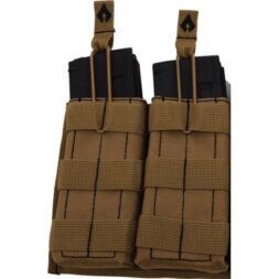 Advance Warrior Solutions Open Top Double Mag Pouch Tan