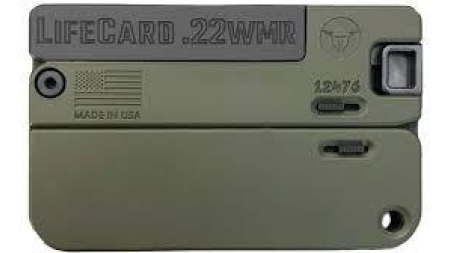 Trailblazer Firearms LifeCard .22 WMR Single Action Handgun Bazooka Green