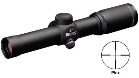 Burris Handgun Scope - 2x20mm 1" Tube Plex Reticle Matte