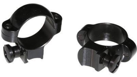 Burris Deluxe Solid Steel .22 Rings 1" Medium 0.80" Actual Height - Gloss