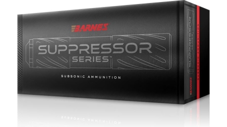 Barnes Suppressor Series Rifle Ammunition 308 Win 205 gr Sierra GameKing 20/ct