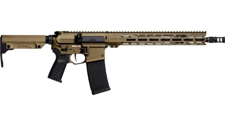 CMMG Resolute Mk4 Rifle 300 Blk 30rd Magazine 14.5"  Pinned and Welded Barrel Coyote Tan