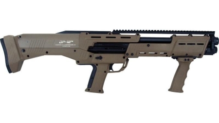 Standard Manufacturing DP12 GEN II Shotgun 12 ga 3" Chamber 14rd Magazine 18.5" Barrel FDE