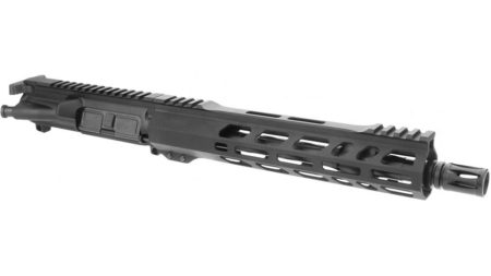 TacFire AR-15 Complete Upper 5.56 NATO 10" Barrel Black with Bolt Carrier Group