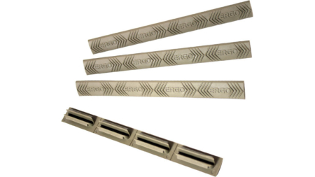 Ergo Modular Wedgelok Rail Covers FDE 4/ct