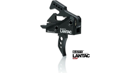 Lantac E-CT1 Single Stage Trigger 3.5 lb Curved Black