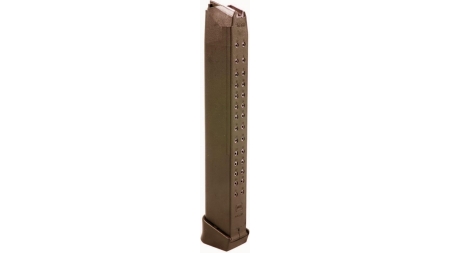 Glock Gen5 Factory Magazine for G17 G17L G19 G19X G26 G34 FDE 9mm Luger 33/rd Pkg