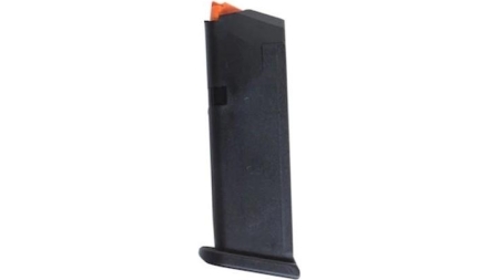 Glock Factory Handgun Magazine for G20 Black with Orange Follower 10mm 10/rd Bulk