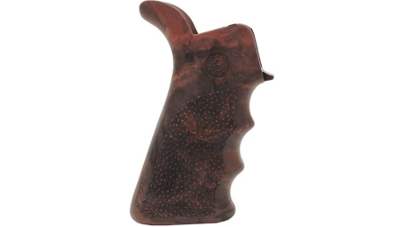 Hogue AR-15 Rubber Beavertail Grip - Red Lava