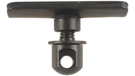 Harris Bipods No. 2R Radius ED Flange Nut Wood