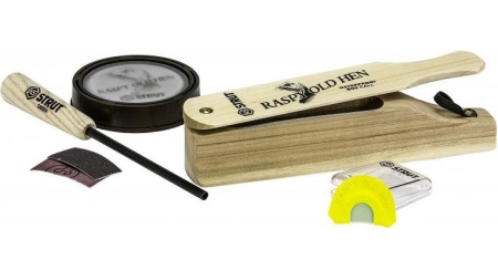 HS Strut Raspy Old Hen Turkey Call Combo Kit