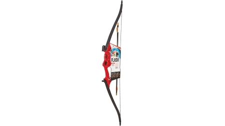 Bear Archery Traditional Youth Bow Flash 18lb Ambidextrous Red