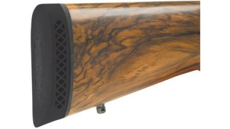 Pachmayr Deluxe Recoil Pad - Medium 5.40" L x 1.95" W x 1.10" T Black/Black Line Base