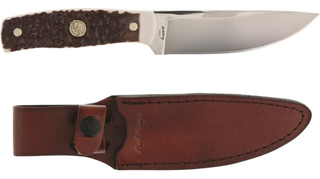 Uncle Henry Next Gen 191UH Fixed Knife 4-3/5" Bowie Blade Staglon Box