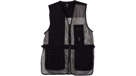 Browning Trapper Creek Mesh Shooting Vest Grey S