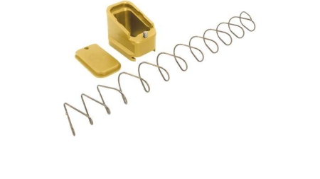 Shield Arms Magazine Extension +5/+4 for Glock 17/22/34/35/19X/45 Gold