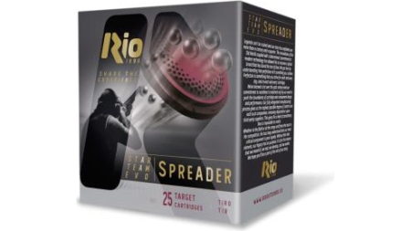 Rio Star Team Evo Spreader Shotshells 20ga 2-3/4" 7/8oz 1250 fps #8.5 25/ct