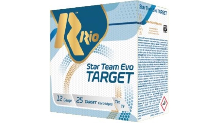 Rio Star Team Target 32 Low Recoil Shotshells 12ga 2-3/4" 1-1/8oz 1150 fps #7.5 25/ct