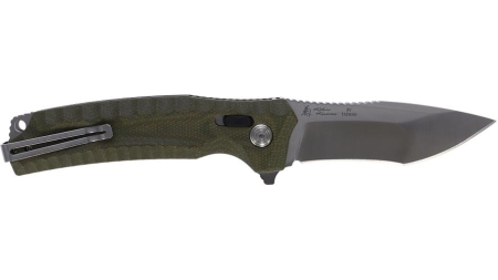 SOG Knives Hidaka XR Folding Knife 4" Modified Tanto Blade Olive Box