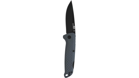 SOG Knives Adventurer LB Folding Knife 3" Drop Point Blade Grey