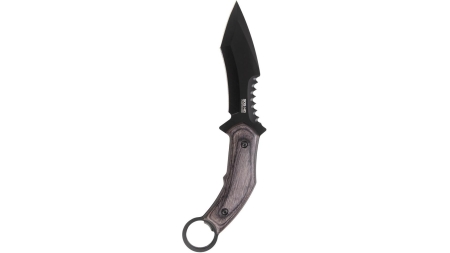 SOG Knives Phantom Edge Fixed Knife 4-3/4 Tanto Blade Black