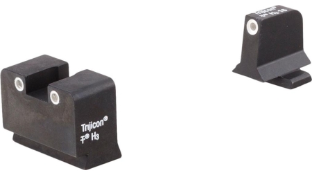 Trijicon Bright & Tough Suppressor Sight Set for Sig Saer 9mm/.357 SIG Green with White Front and Rear