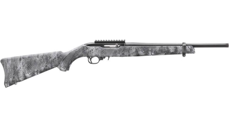 Ruger 10/22 Carbine .22 LR 10rd Magazine(1) 16.12" Threaded Barrel Kryptek Typhon Stock
