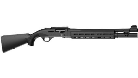 Retay 724 Patrol w/Aluminum Forend Shotgun 12ga 3" Chamber 4rd Capacity 18.5" Barrel Black Synthetic Matte Finish