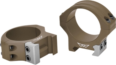 Warne HyperLite 30mm Low Dark Earth Scope Rings