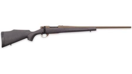 Weatherby Vanguard Weatherguard Rifle .257 Wby Mag 3rd Magazine 24" 1/2x28 Threaded Barrel Black Bronze