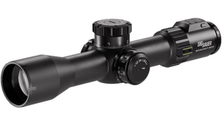 Sig Sauer Bravo6T-BDX Rifle Scope 3-18x44mm 35mm FFP MRAD DEV-L 2.0 Illum Black
