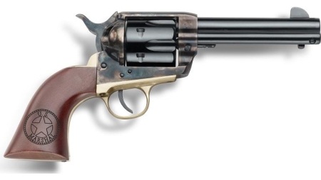Pietta 1873 US Marshall Handgun .357 Mag/9mm Luger 6rd Capacity 4.75" Barrel Engraved Walnut Grips