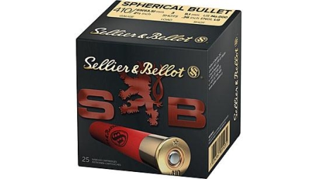 Sellier & Bellot Shotshells .410 ga 2-1/2" 3 plts #000 1247 fps 25/ct