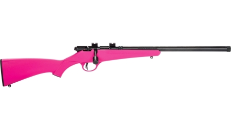 SAVAGE ARMS RASCAL 22LR CPT HEAVY BBL PINK