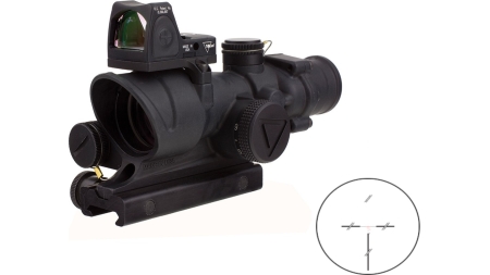 TRIJICON ACOG 4X32 .223 LED RD CHV/RMR