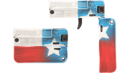 TRAILBLAZER FIREARMS LIFECARD 22LR TEXAS FLAG