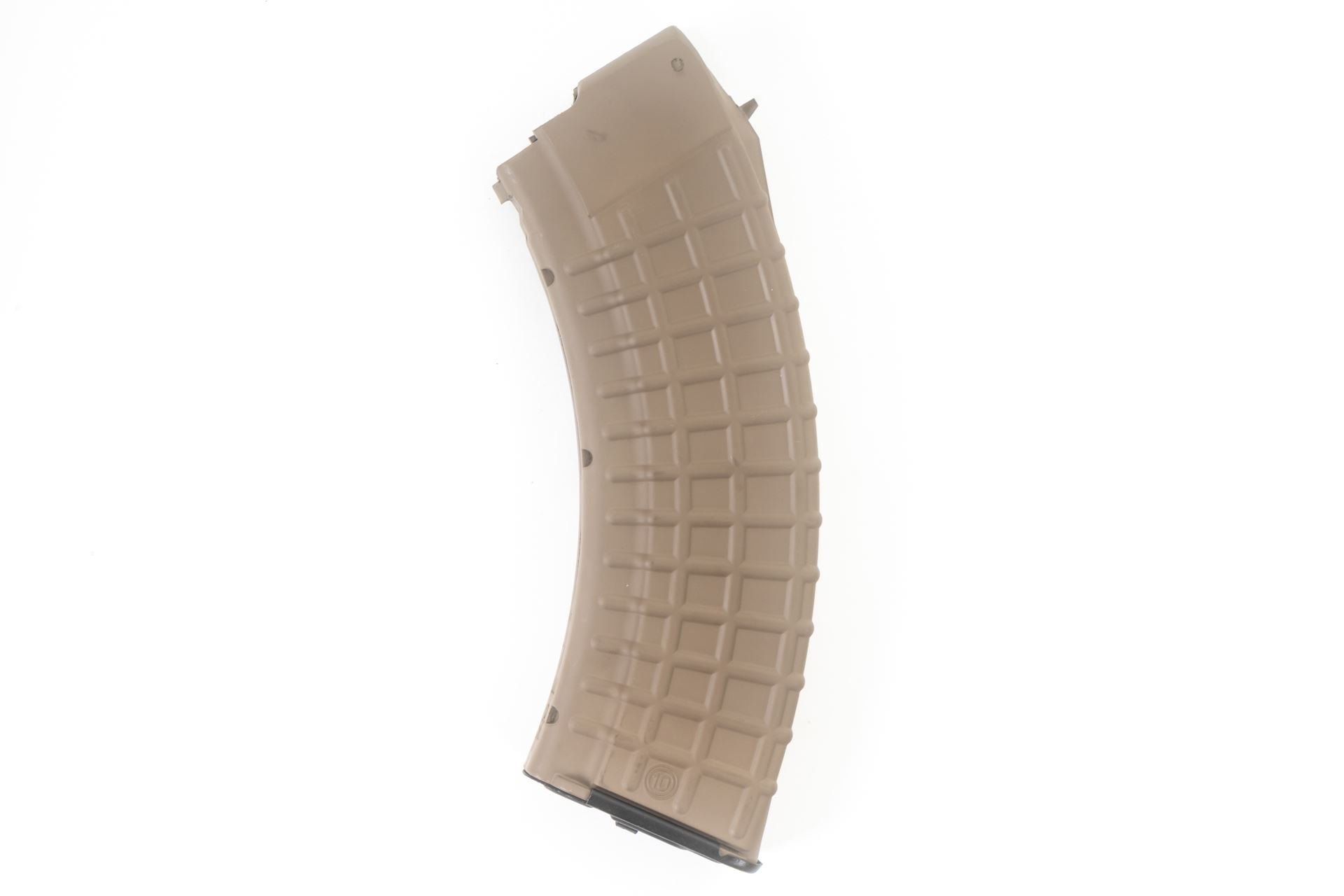Arsenal Circle 10 7.62x39mm Factory Original Arsenal FDE Polymer 30 Round Magazine - Image 2