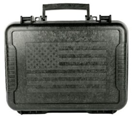 BOYT SINGLE HANDGUN HARD - CASE 11" USA FLAG BLACK