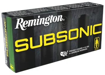 REMINGTON S360BH5 360 BUCKHAMMER SUBSONIC 250 GR BHP 20RD/BX 10BX/CS