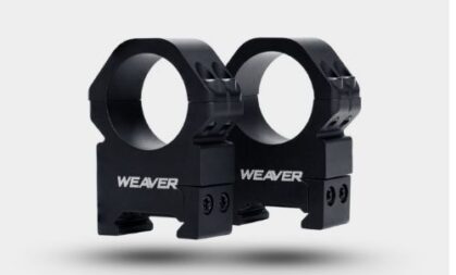 WEAVER RINGS PRECISION - 1" HIGH MATTE