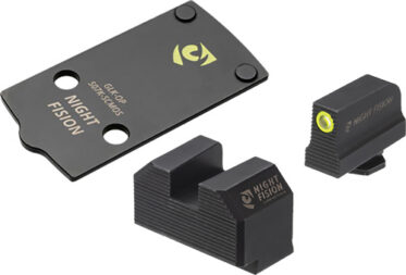 NIGHT FISION OPTIC PLATE & NS - COMBO EPS TO GLOCK FULL SZ MOS