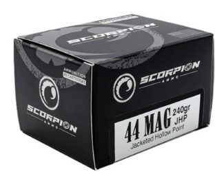 SCORPION 44 REM MAG - 240GR JHP 20RD 10BX/CS