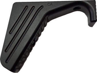 COMSTOCK ANGLED GRIP WITH - INTEGRATED HANDSTOP ALUMINUM