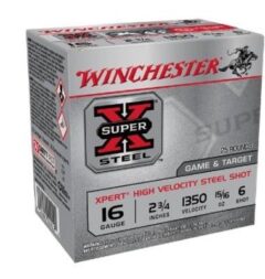 WINCHESTER XPERT STEEL 16GA - 2.75" 15/16OZ #6 25RD 10BX/CS