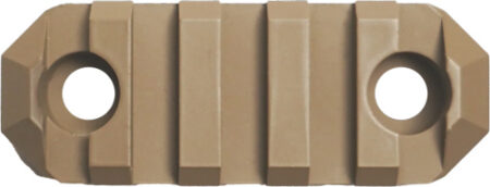 GROVTEC RAIL M-LOK 5 SLOT 2.2" - COYOTE TAN CERAKOTE