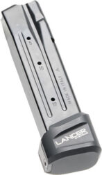 LANCER EXTENDED BASEPAD PLUS - 5RDS BLACK FOR SIG P320