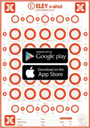ELEY X-SHOT TARGETS 25 PACK