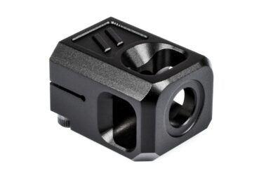 ZEV PRO COMPENSATOR V2 1/2X28 THREADING 9MM BLACK